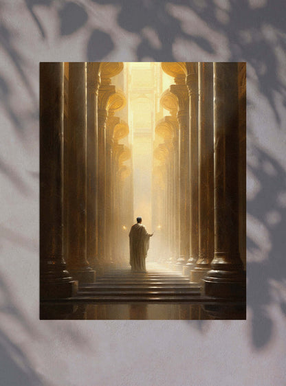 1 Corinthians 13:2 - Divine Cathedral Art - Christian Poster Print