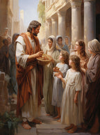 1 Corinthians 16:14 Serene Scene Christian Wall Art Poster Print