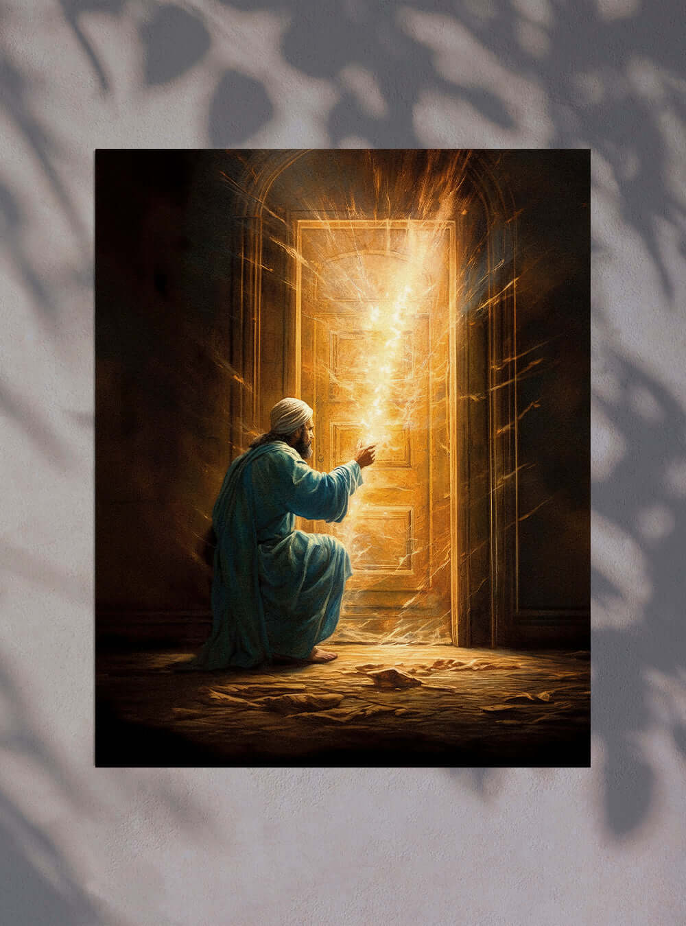 1 Corinthians 2:9 Mystical Encounter - Christian Painting Poster Print