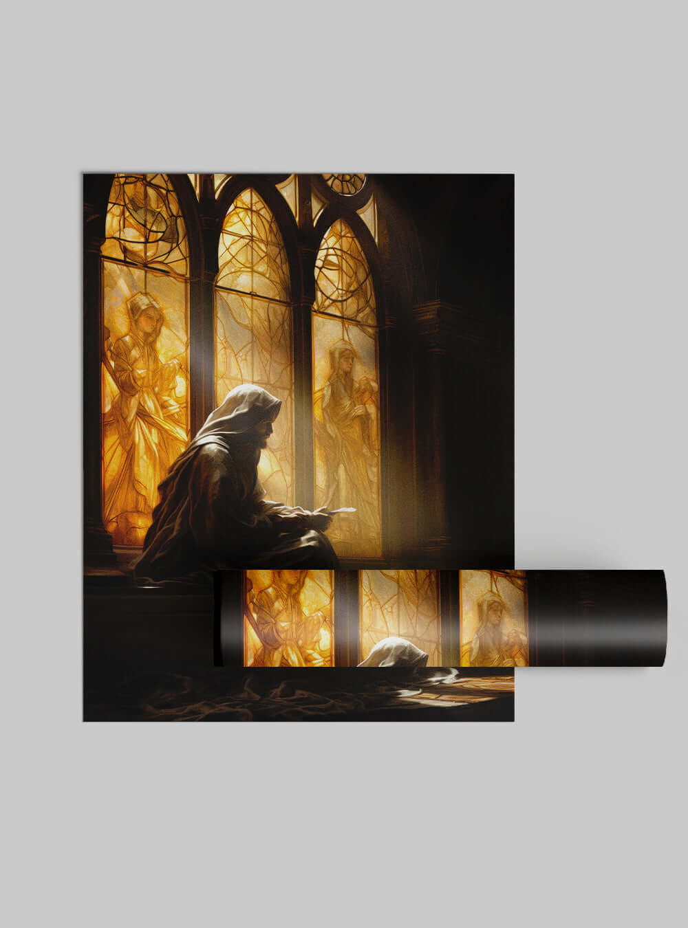 1 John 1:9 Sanctuary Artwork - Christian Wall Poster Print