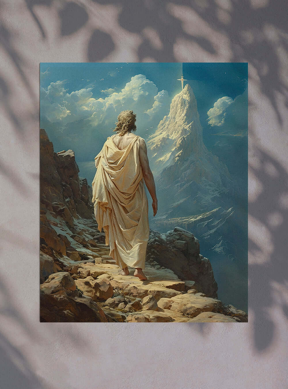 1 Corinthians 13:5, Inspirational Journey Scripture, Bible Poster Art Print