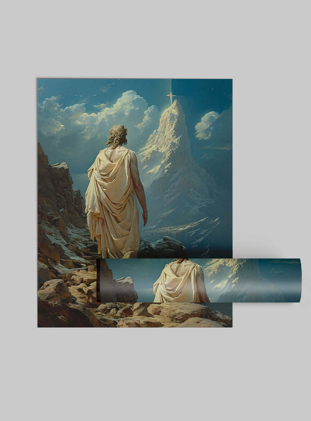 1 Corinthians 13:5, Inspirational Journey Scripture, Bible Poster Art Print