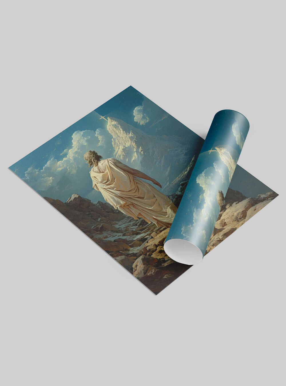 1 Corinthians 13:5, Inspirational Journey Scripture, Bible Poster Art Print