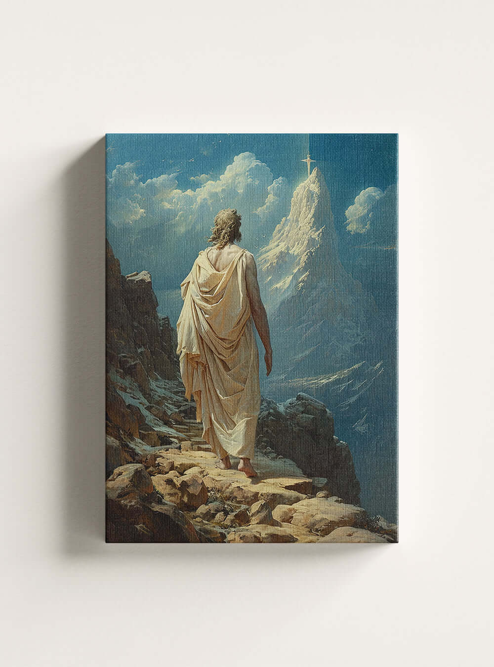 1 Corinthians 13:5, Unveil the Inspirational Journey, Bible Canvas Art Print