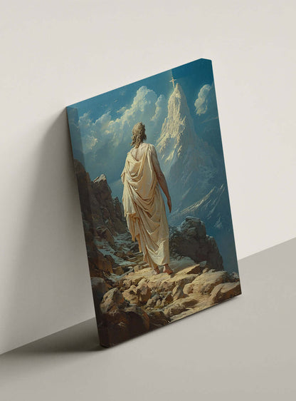 1 Corinthians 13:5, Unveil the Inspirational Journey, Bible Canvas Art Print