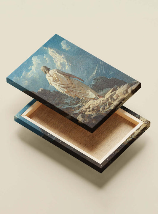 1 Corinthians 13:5, Unveil the Inspirational Journey, Bible Canvas Art Print