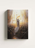 1 Corinthians 16:13 | Radiant Leader Scene | Christian Artwork Canvas Print