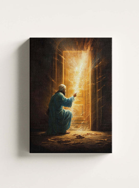 1 Corinthians 2:9 Mystical Encounter - Christian Canvas Print