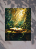 1 John 1:5 Inspired Illuminated Scripture Nature Poster by Holysteller