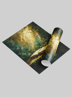 1 John 1:5 Inspired Illuminated Scripture Nature Poster by Holysteller