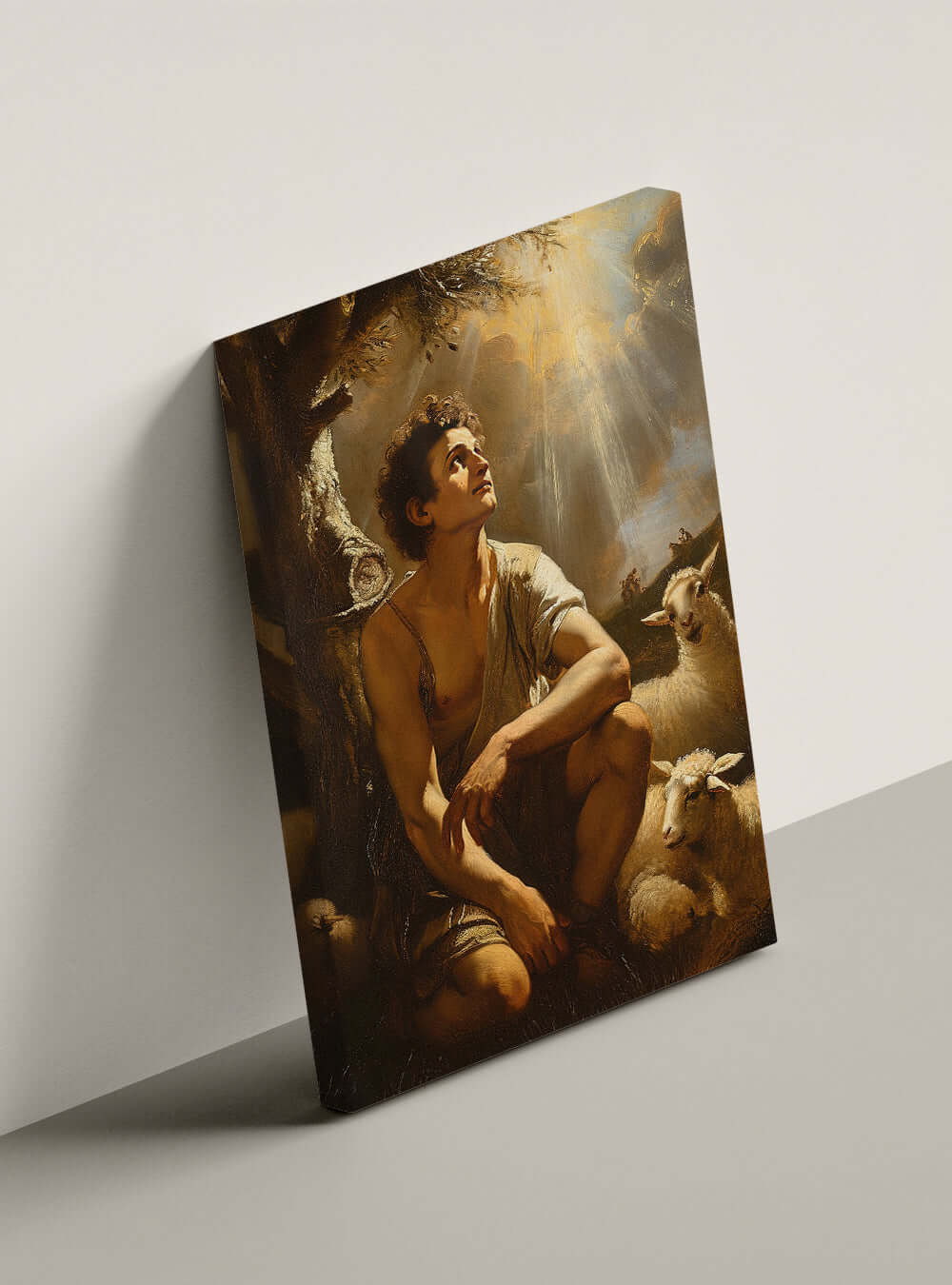 1 John 4:9 Christian Art Gifts Canvas Print By Holysteller