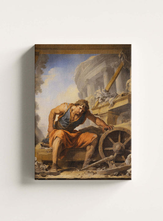 2 Chronicles 16:9 - Hero's Ruins - Christian Canvas Print