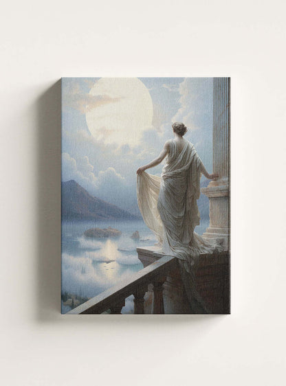 2 Peter 3:9 - Dreamy Landscape Art - Christian Decor Canvas Print