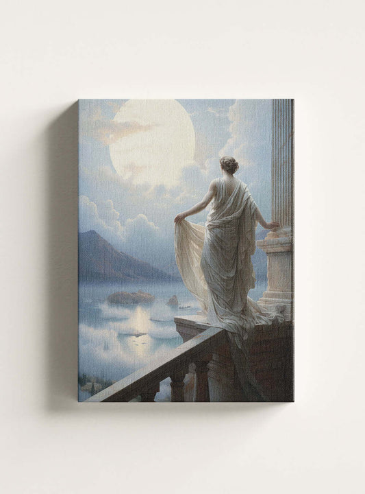 2 Peter 3:9 - Dreamy Landscape Art - Christian Decor Canvas Print