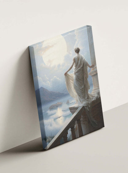 2 Peter 3:9 - Dreamy Landscape Art - Christian Decor Canvas Print