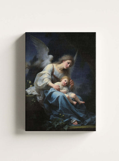 2 Timothy 1:9 Divine Child - Christian Faith Canvas Print