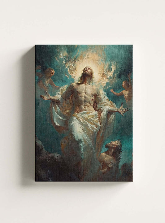 2 Timothy 4:2 Religious Painting - Holysteller Christian Wall Decor Canvas