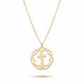 Crown of Thorns Necklace 18k Gold Vermeil