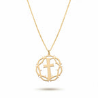 Crown of Thorns Necklace 18k Gold Vermeil