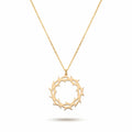 Thorn Crown Necklace Gold Vermeil Sterling Silver