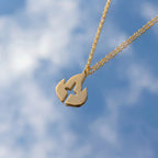 Holy Flame Necklace Gold Vermeil on Sterling Silver