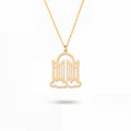 Minimal Gate of Heaven Gold Vermeil Necklace