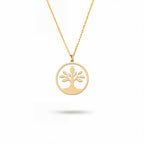 Tree of Life Necklace Gold Vermeil Sterling Silver