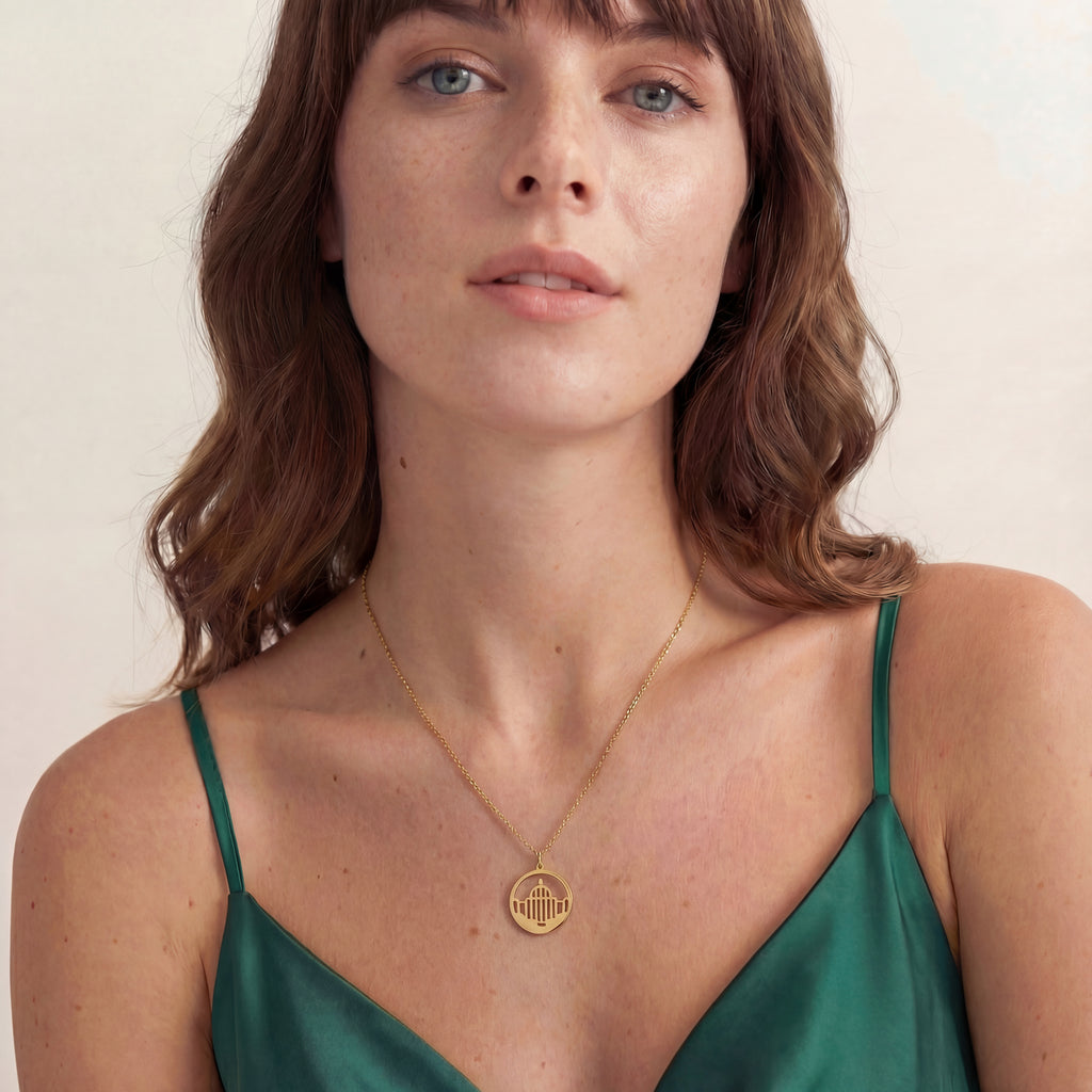 Gateway Necklace in Gold Vermeil on Sterling Silver