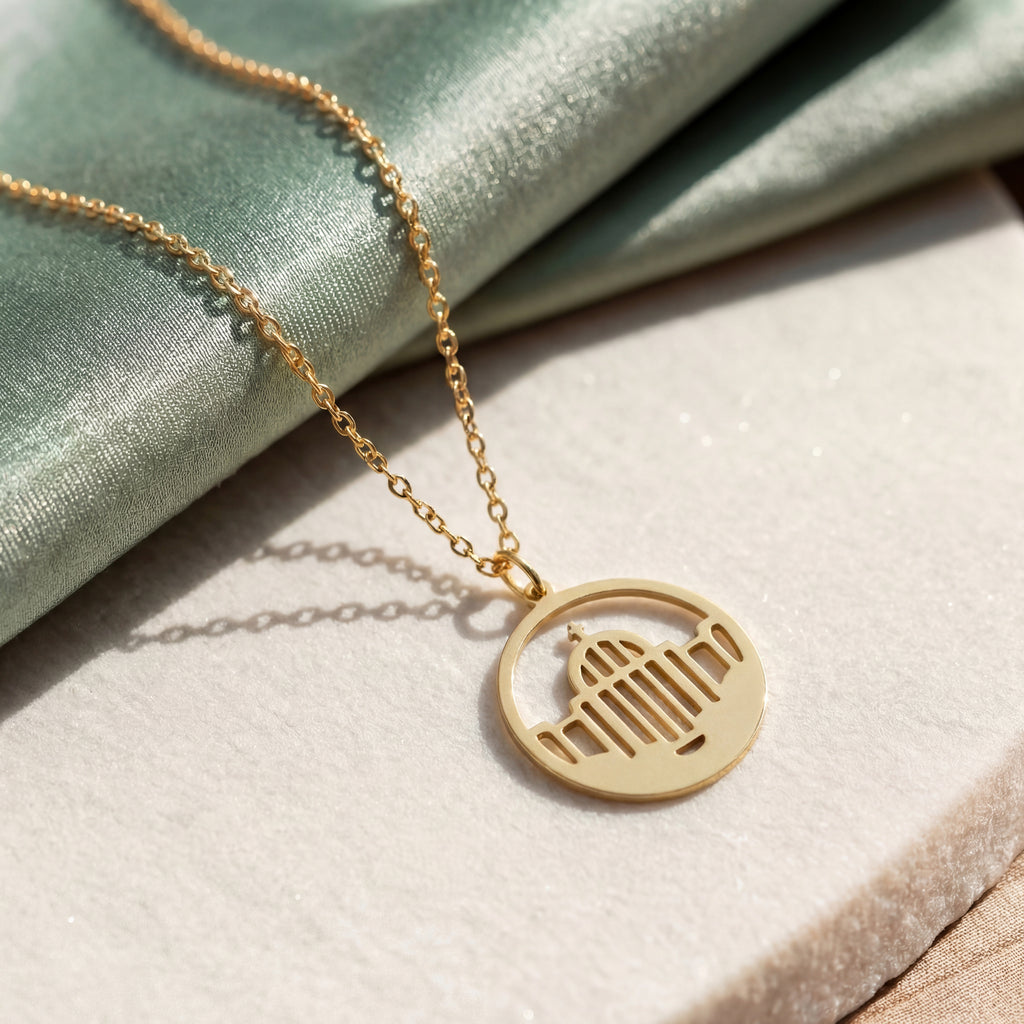 Gateway Necklace in Gold Vermeil on Sterling Silver