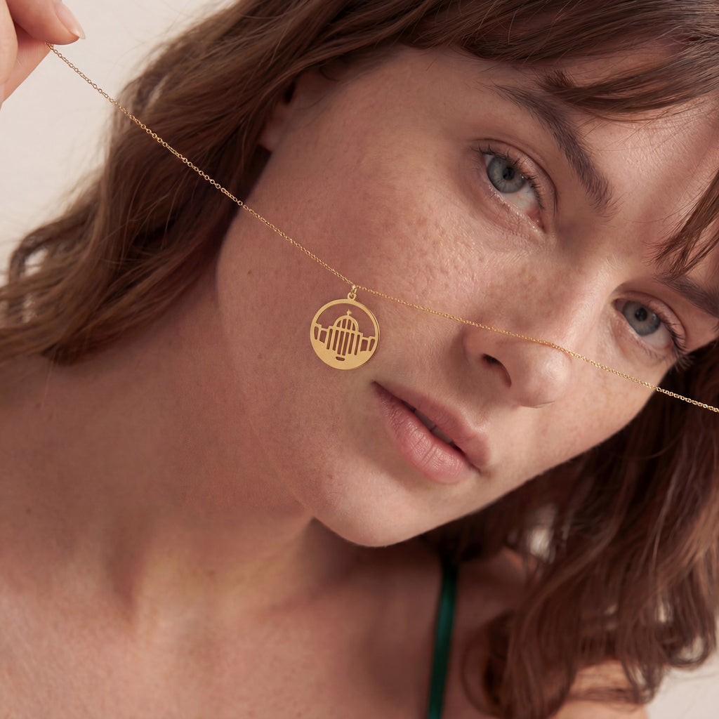 Gateway Necklace in Gold Vermeil on Sterling Silver