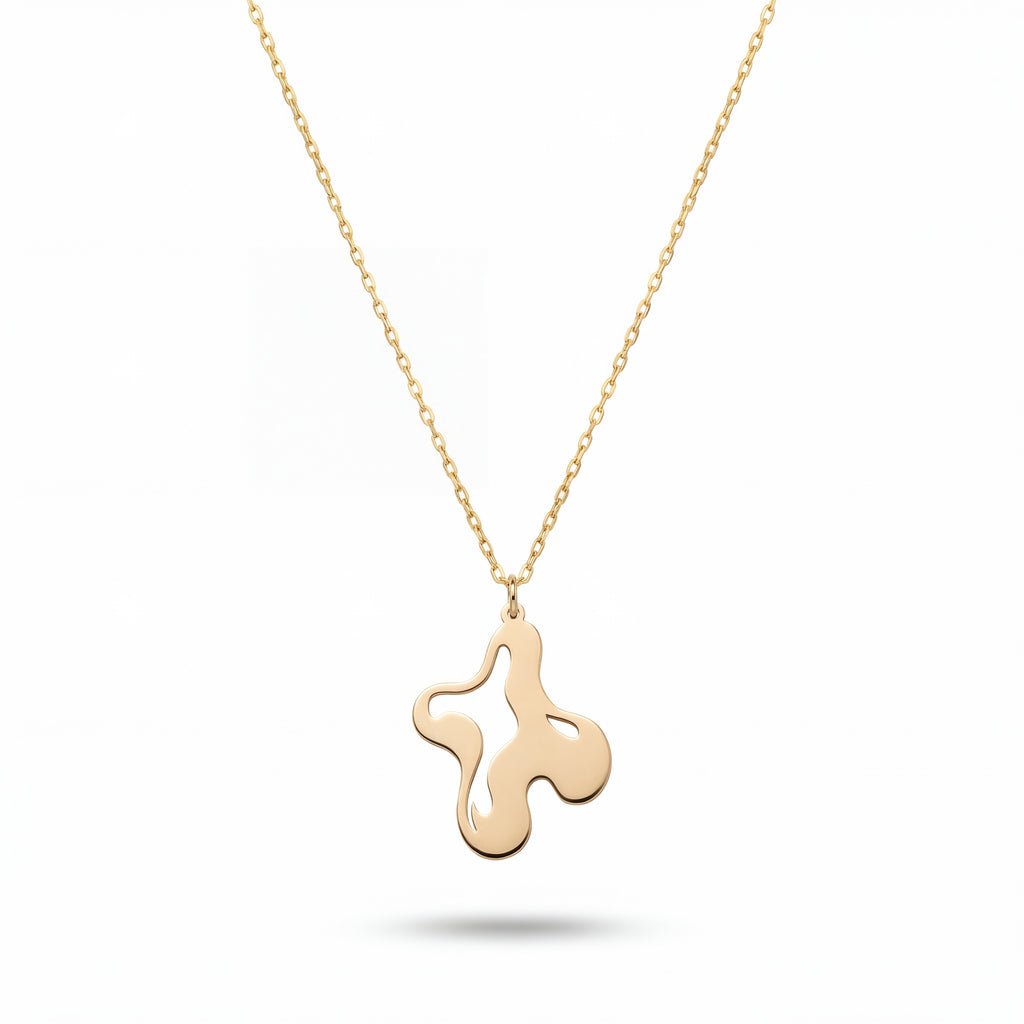 Fluid Sterling Silver Necklace