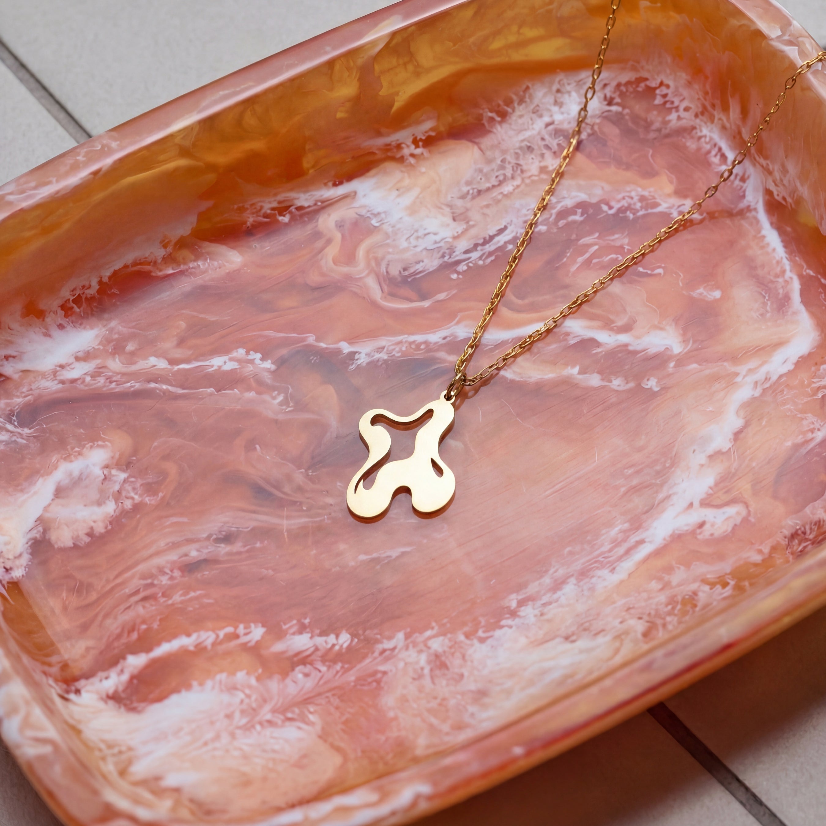 Fluid Sterling Silver Necklace