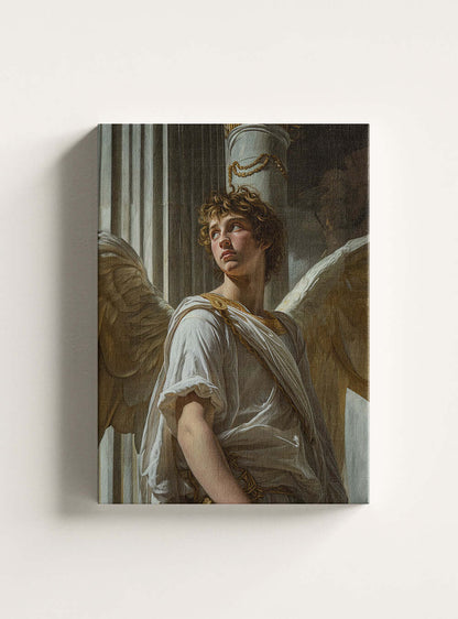 Angel of Leadership Neoclassical Canvas - Christian Wall Decor