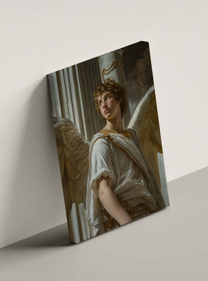 Angel of Leadership Neoclassical Canvas - Christian Wall Decor