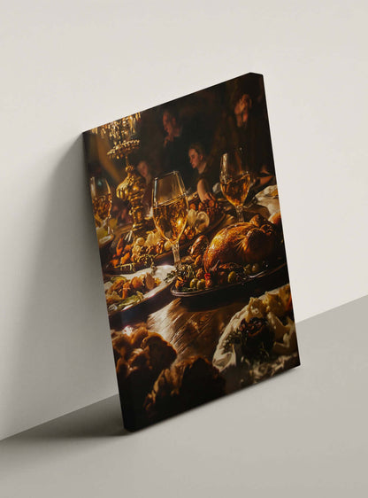 Bible Art Poultry Stew Christian Home Decor Canvas by Holysteller