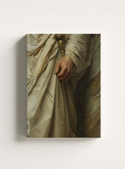 Bible Canvas Art: Neoclassical Christian Artwork of Integrity