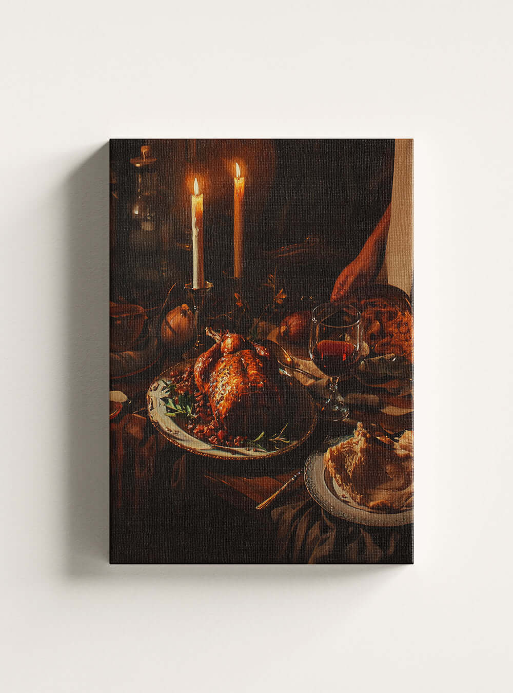 Bible Inspired Goat Stew - 1 Samuel 16:20 Christian Art on Canvas