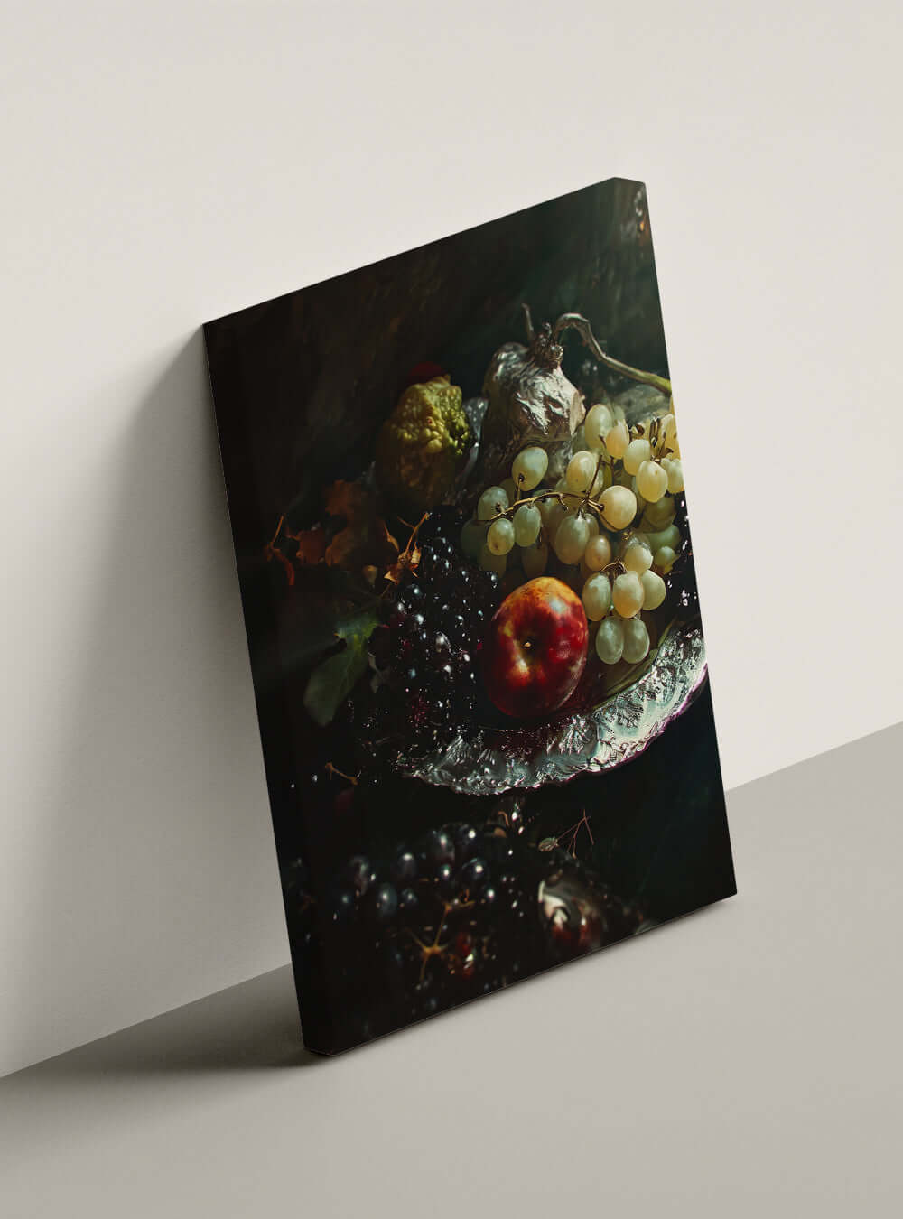 Biblical Fruits Image: Devotion-Inspiring Christian Art Gift Canvas Print