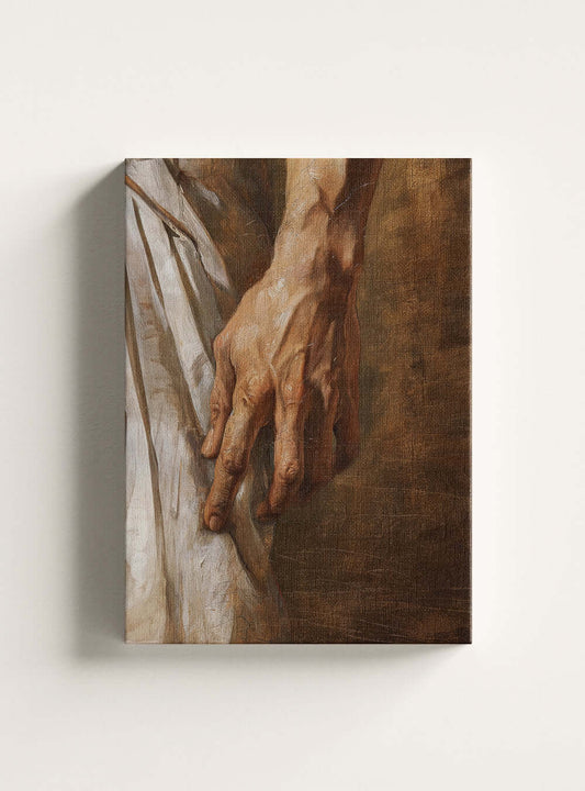 Books of the Bible Christian Art Scripture Strength Canvas Print