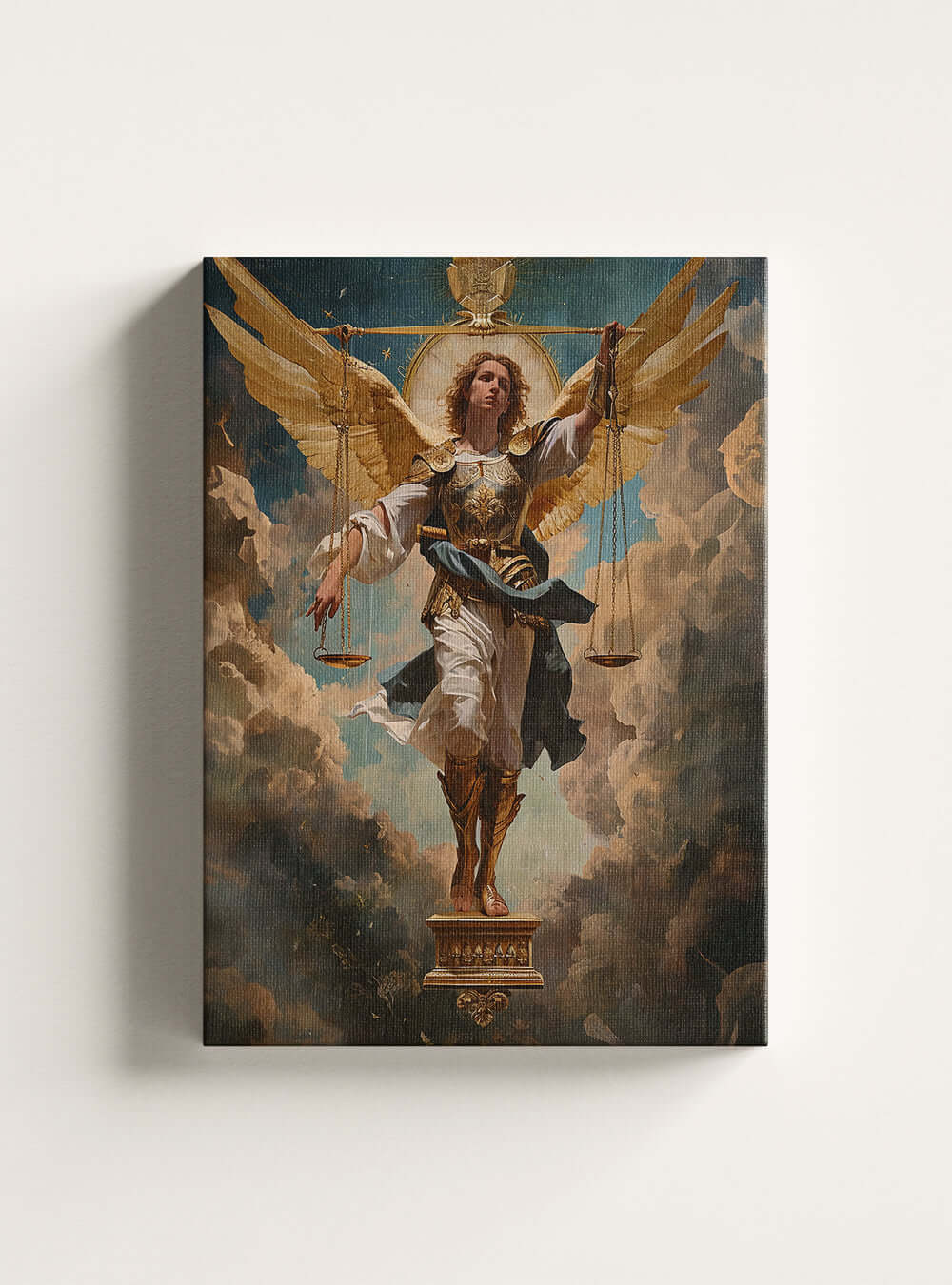 Christian Canvas: Sacred Art Bible Verse Wall Art Inspired by Achieving Work-Life Harmony