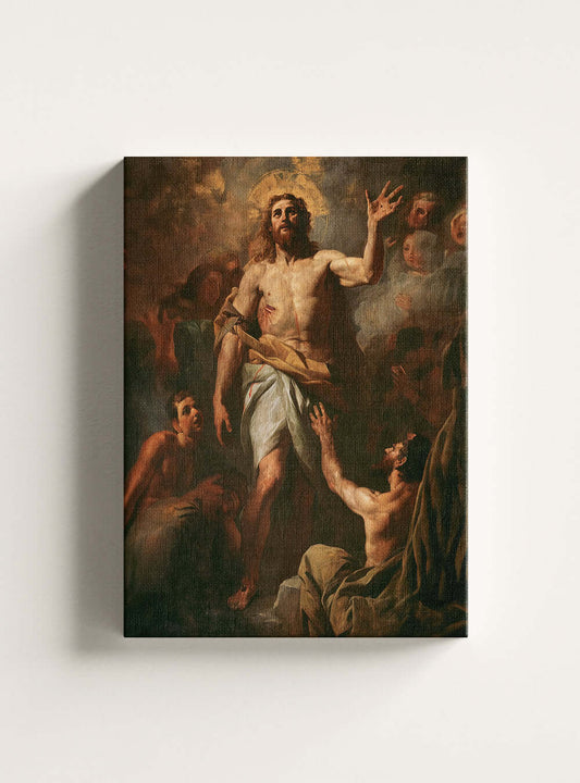 Christian Compassion - Exclusive Neoclassical Canvas - Scripture Imagery Print