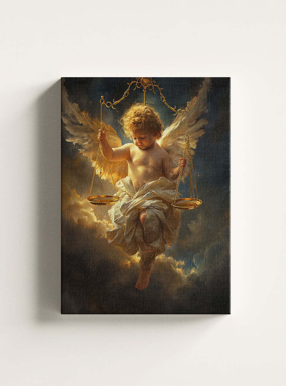 Christian Compassionate Bible Canvas Art Print by Holysteller