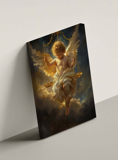 Christian Compassionate Bible Canvas Art Print by Holysteller