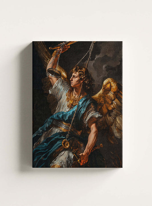 Christian Home Decor Neoclassical Allegorical Art Bible Canvas