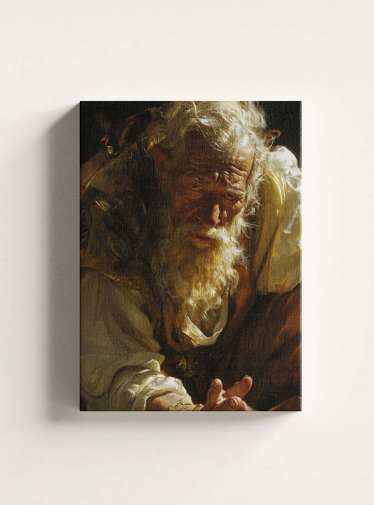 Christian Home Decor Neoclassical Teaching Canvas