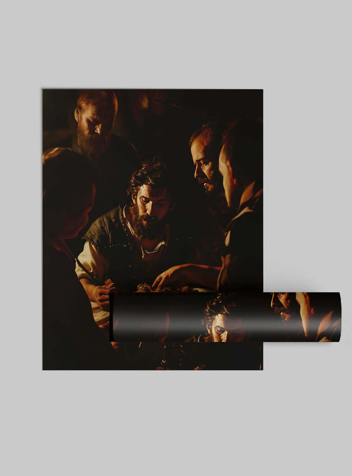 Exclusive Bible Art: Vintage Grain Feast Christian Wall Art Print