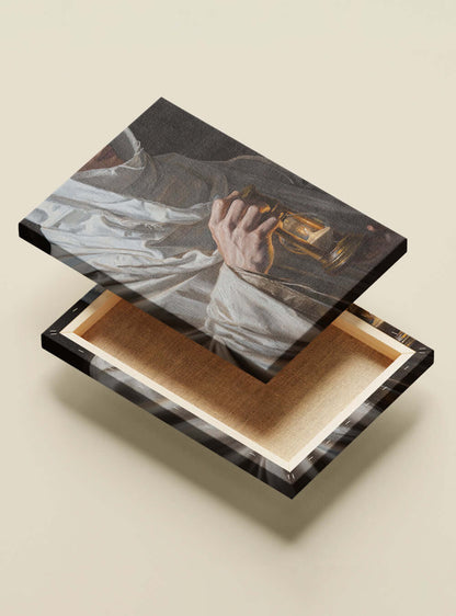 Christian Home Decor: Cultivating Patience on Canvas | Neoclassical Art Print