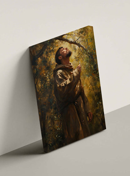 Christian Home Decor, Elegant Neoclassical Religious Painting Canvas