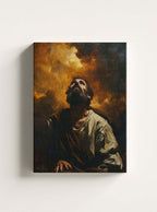 Christian Home Decor: Elegant, Exclusive Determination Canvas Art - Philippians 3:14