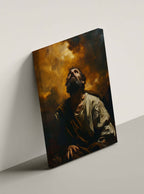 Christian Home Decor: Elegant, Exclusive Determination Canvas Art - Philippians 3:14